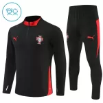 Portugal Trænings sweatshirt sæt Børn 25/26 Sort