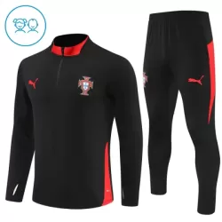 Portugal Trænings sweatshirt sæt Børn 25/26 Sort