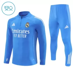 Real Madrid Trænings sweatshirt sæt Børn 25/26 Blå Real Madrid Trænings sweatshirt sæt Børn 25/26 Blå