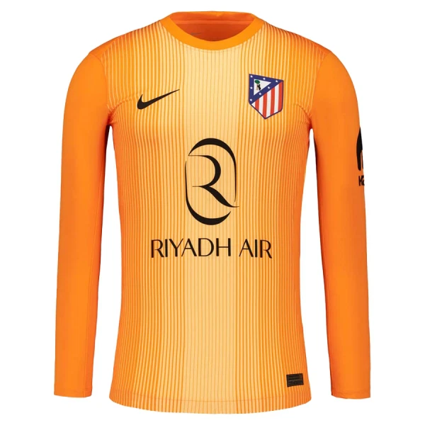 Atlético Madrid Målmandstrøje Børn 25/26 Orange Langærmet