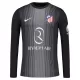 Atlético Madrid Målmandstrøje Børn 25/26 Sort Langærmet