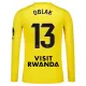 Atlético Madrid Oblak 13 Målmandstrøje Herre 25/26 Gul Langærmet
