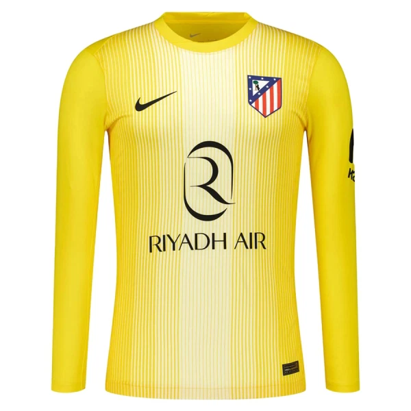 Atlético Madrid Oblak 13 Målmandstrøje Herre 25/26 Gul Langærmet