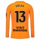 Atlético Madrid Oblak 13 Målmandstrøje Herre 25/26 Orange Langærmet