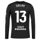 Atlético Madrid Oblak 13 Målmandstrøje Herre 25/26 Sort Langærmet