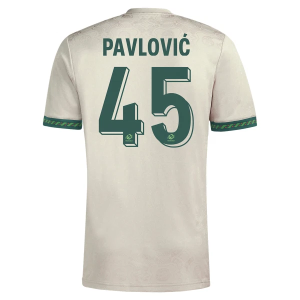 FC Bayern München Oktoberfest Pavlovic 45 Fodboldtrøje Herre 25/26 FC Bayern München Oktoberfest Pavlovic 45 Fodboldtrøje Herre 25/26