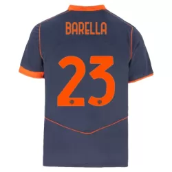 Inter Milan Barella 23 Fodboldtrøje Herre Tredje 25/26 Inter Milan Barella 23 Fodboldtrøje Herre Tredje 25/26