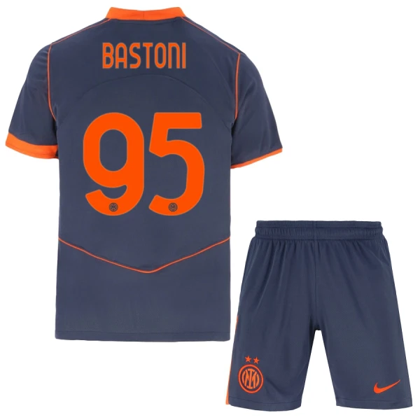 Inter Milan Bastoni 95 Fodboldtrøje Børn Tredje 25/26