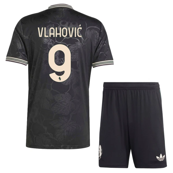 Juventus Vlahovic 9 Fodboldtrøje Børn Tredje 25/26