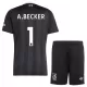 Liverpool A. Becker 1 Målmandstrøje Børn 25/26 Sort