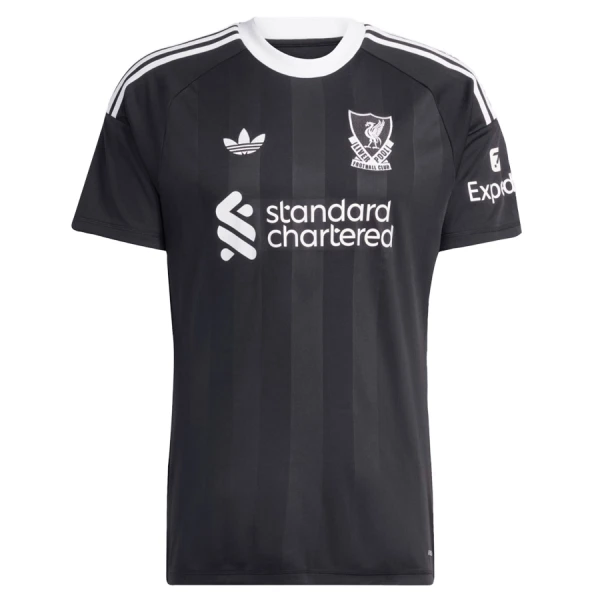 Liverpool A. Becker 1 Målmandstrøje Børn 25/26 Sort