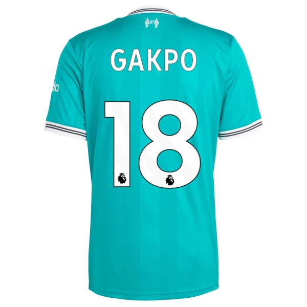 Liverpool Gakpo 18 Fodboldtrøje Børn Tredje 25/26