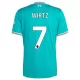 Liverpool Wirtz 7 Fodboldtrøje Herre Tredje 25/26