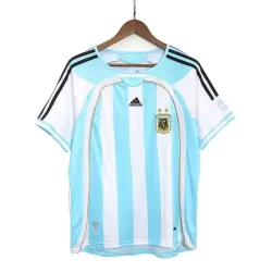 Argentina 2006 Fodboldtrøje Herre Hjemmebane Retro Argentina 2006 Fodboldtrøje Herre Hjemmebane Retro