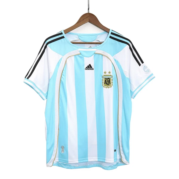 Argentina 2006 Fodboldtrøje Herre Hjemmebane Retro