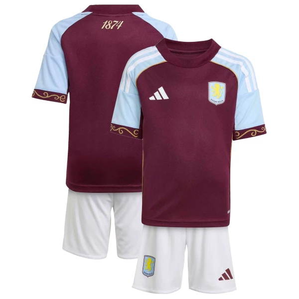 Aston Villa Fodboldtrøje Børn Hjemmebane 25/26
