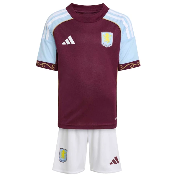 Aston Villa Fodboldtrøje Børn Hjemmebane 25/26