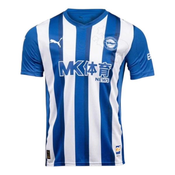 Deportivo Alavés Fodboldtrøje Herre Hjemmebane 25/26