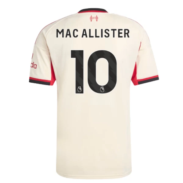 Liverpool Mac Allister 10 Fodboldtrøje Herre Udebane 25/26 Liverpool Mac Allister 10 Fodboldtrøje Herre Udebane 25/26