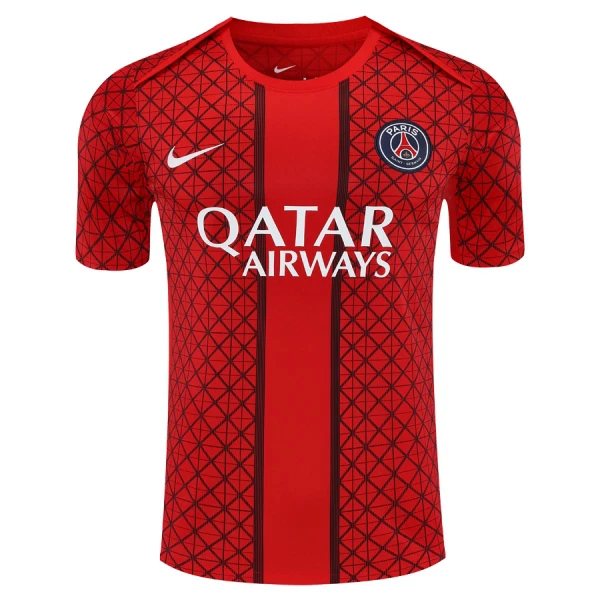 Paris Saint-Germain Pre-Match Fodboldtrøje Herre 25/26 Rød