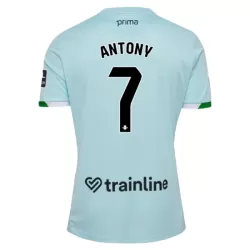 Real Betis Antony 7 Fodboldtrøje Herre Udebane 25/26
