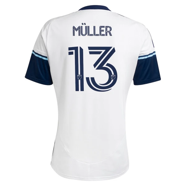 Vancouver Whitecaps FC Müller 13 Fodboldtrøje Herre Hjemmebane 25/26