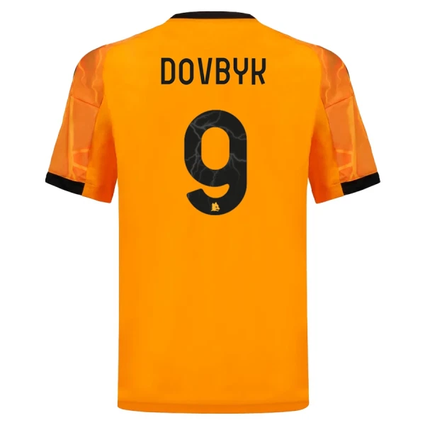 AS Roma Dovbyk 9 Fodboldtrøje Herre Udebane 25/26