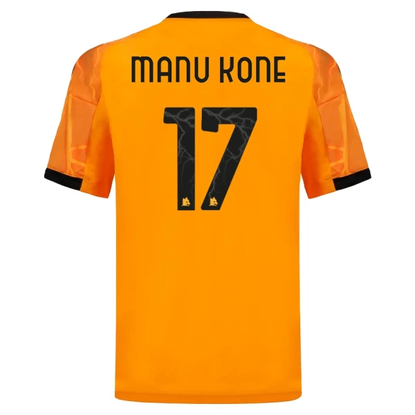 AS Roma Manu Kone 17 Fodboldtrøje Herre Udebane 25/26 AS Roma Manu Kone 17 Fodboldtrøje Herre Udebane 25/26