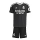 Real Madrid Målmandstrøje Børn 25/26 Sort