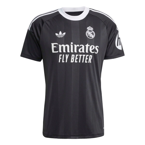 Real Madrid Målmandstrøje Herre 25/26 Sort