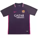 Barcelona 2016-17 Fodboldtrøje Herre Udebane Retro