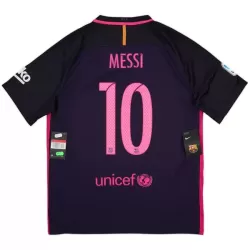 Barcelona Messi 10 2016-17 Fodboldtrøje Herre Udebane Retro Barcelona Messi 10 2016-17 Fodboldtrøje Herre Udebane Retro