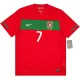 Portugal Ronaldo 7 2010 Fodboldtrøje Herre Hjemmebane Retro