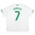 Portugal Ronaldo 7 2010 Fodboldtrøje Herre Udebane Retro