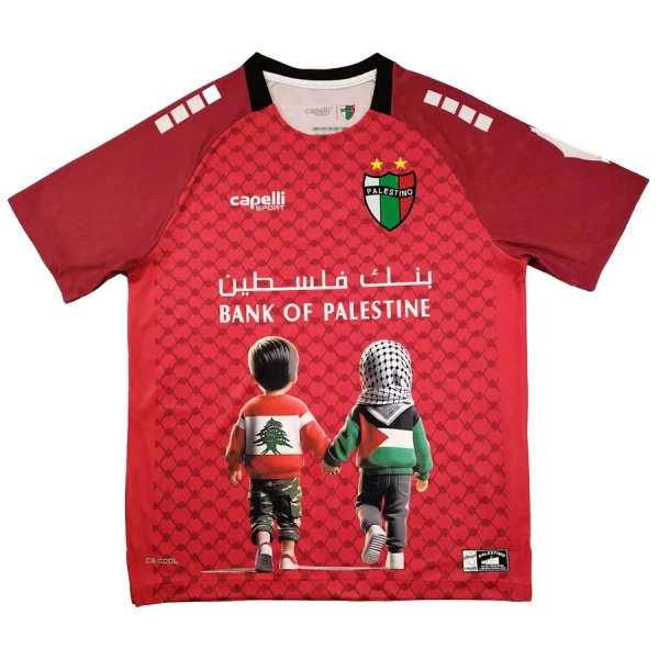 Club Deportivo Palestino Fodboldtrøje Herre 2025 Rød Speciel