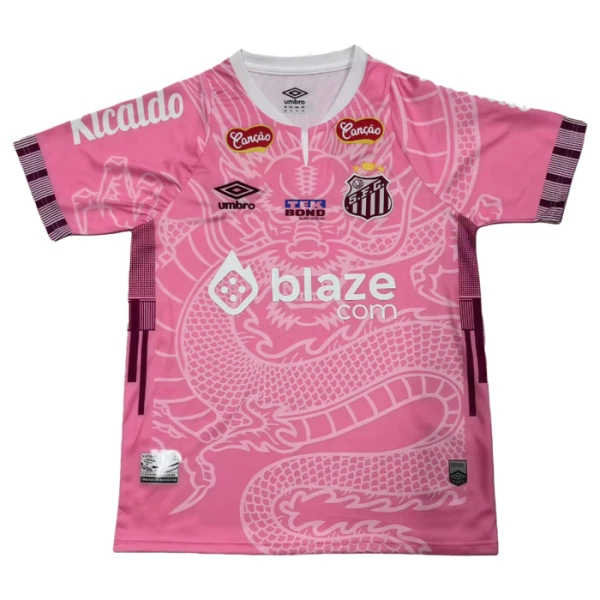 Santos FC Dragon Fodboldtrøje Herre 25/26 Pink