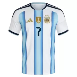 Argentina De Paul 7 Fodboldtrøje Herre Hjemmebane VM 2026