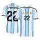 Argentina Lautaro Martinez 22 Fodboldtrøje Herre Hjemmebane VM 2026
