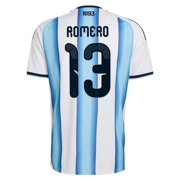Argentina Romero 13 Fodboldtrøje Herre Hjemmebane VM 2026