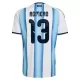 Argentina Romero 13 Fodboldtrøje Herre Hjemmebane VM 2026