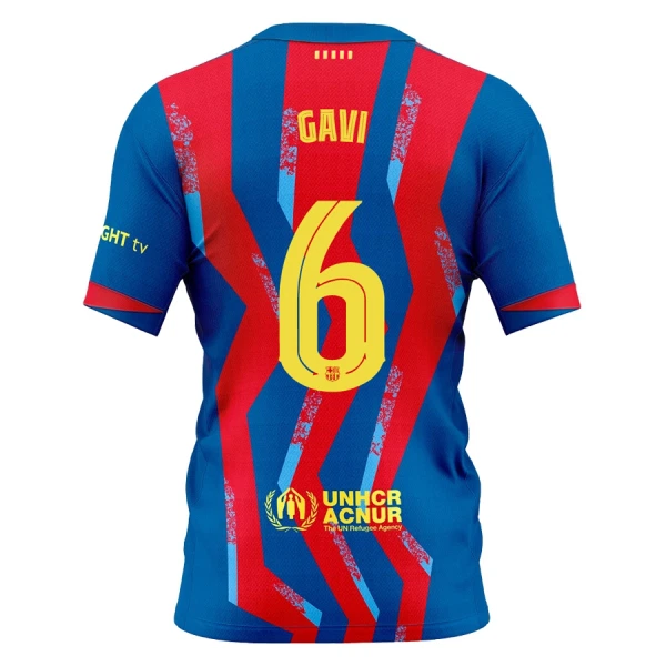 FC Barcelona Gavi 6 Fodboldtrøje Børn Fjerde 25/26