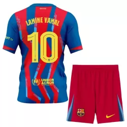 FC Barcelona Lamine Yamal 10 Fodboldtrøje Børn Fjerde 25/26
