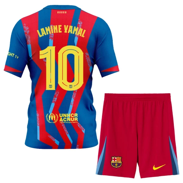 FC Barcelona Lamine Yamal 10 Fodboldtrøje Børn Fjerde 25/26 FC Barcelona Lamine Yamal 10 Fodboldtrøje Børn Fjerde 25/26