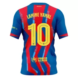 FC Barcelona Lamine Yamal 10 Fodboldtrøje Herre Fjerde 25/26