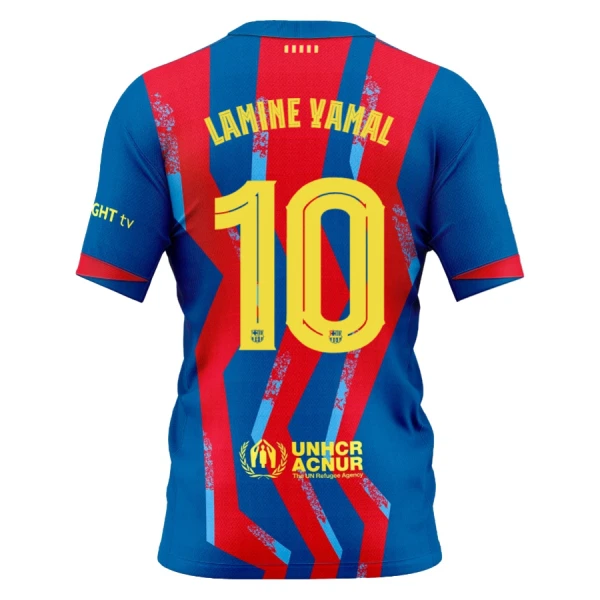 FC Barcelona Lamine Yamal 10 Fodboldtrøje Herre Fjerde 25/26 FC Barcelona Lamine Yamal 10 Fodboldtrøje Herre Fjerde 25/26