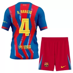FC Barcelona R. Araujo 4 Fodboldtrøje Børn Fjerde 25/26