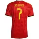 Belgien De Bruyne 7 Fodboldtrøje Børn Hjemmebane VM 2026