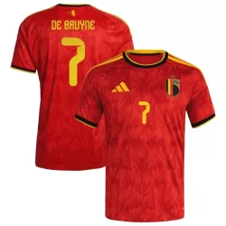 Belgien De Bruyne 7 Fodboldtrøje Herre Hjemmebane VM 2026
