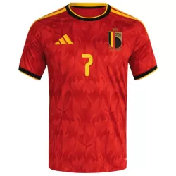 Belgien De Bruyne 7 Fodboldtrøje Herre Hjemmebane VM 2026