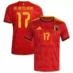 Belgien De Ketelaere 17 Fodboldtrøje Herre Hjemmebane VM 2026
